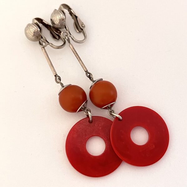 Bakelite ear clips - Image 3