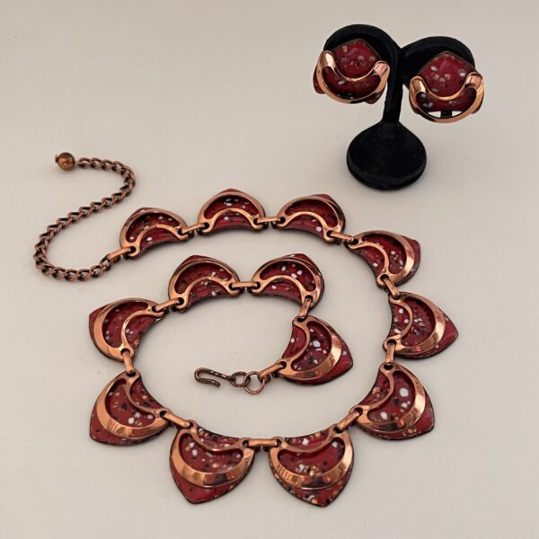 Collier mit passenden Clips – Bild 6