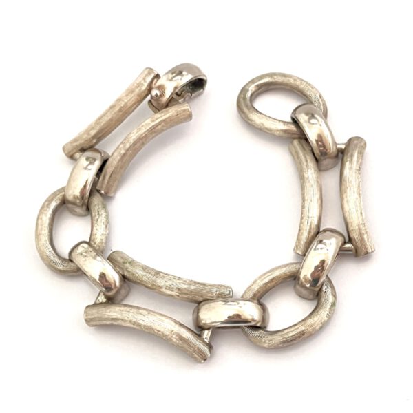 Gliederarmband Silber