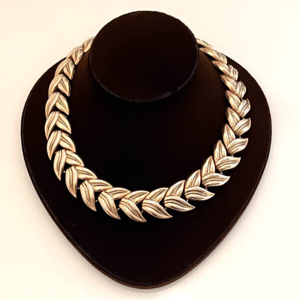 Gold-plated necklace from Trifari - Image 2