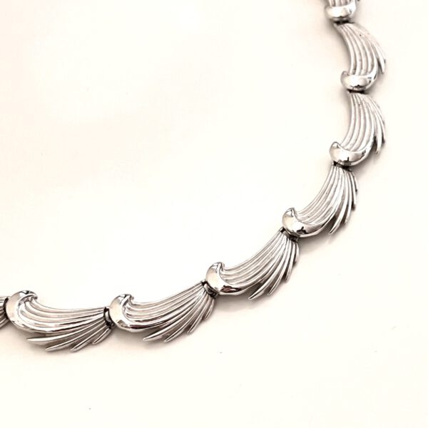 Trifari Collier silberfarben