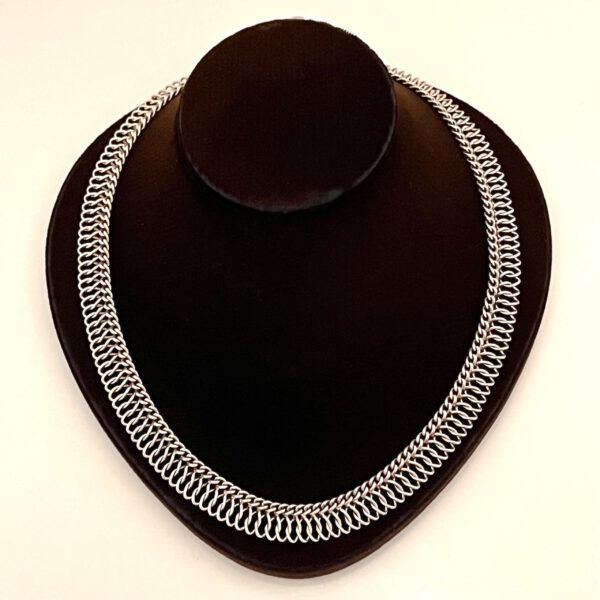 Filigree silver necklace - Image 3