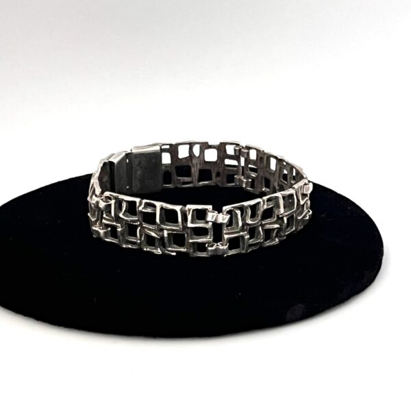 Silver bracelet from the Seventies - Image 2