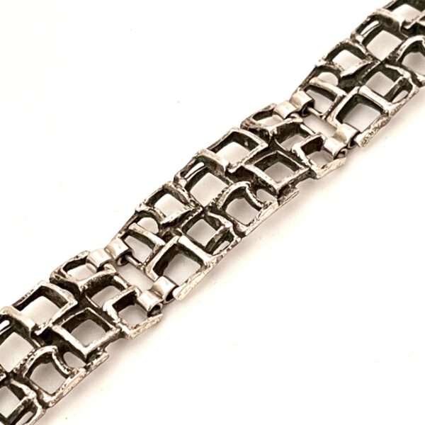 Silver bracelet from the Seventies - Image 5