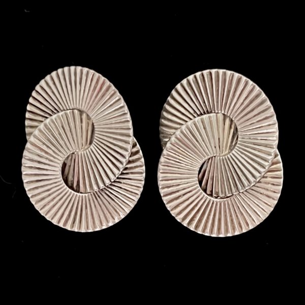 Vintage Ohrclips Sterlingsilber
