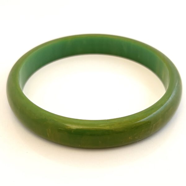 Grüner Bakelitarmreif – Bild 5