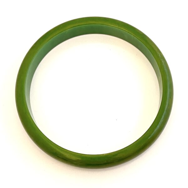 Grüner Bakelitarmreif – Bild 4