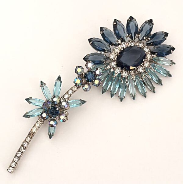 Blumenbrosche Vintage