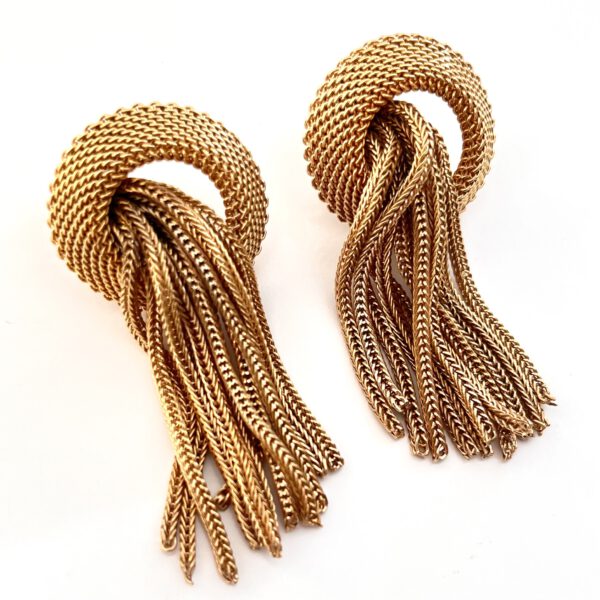 Vintage Napier Tassel Earclips