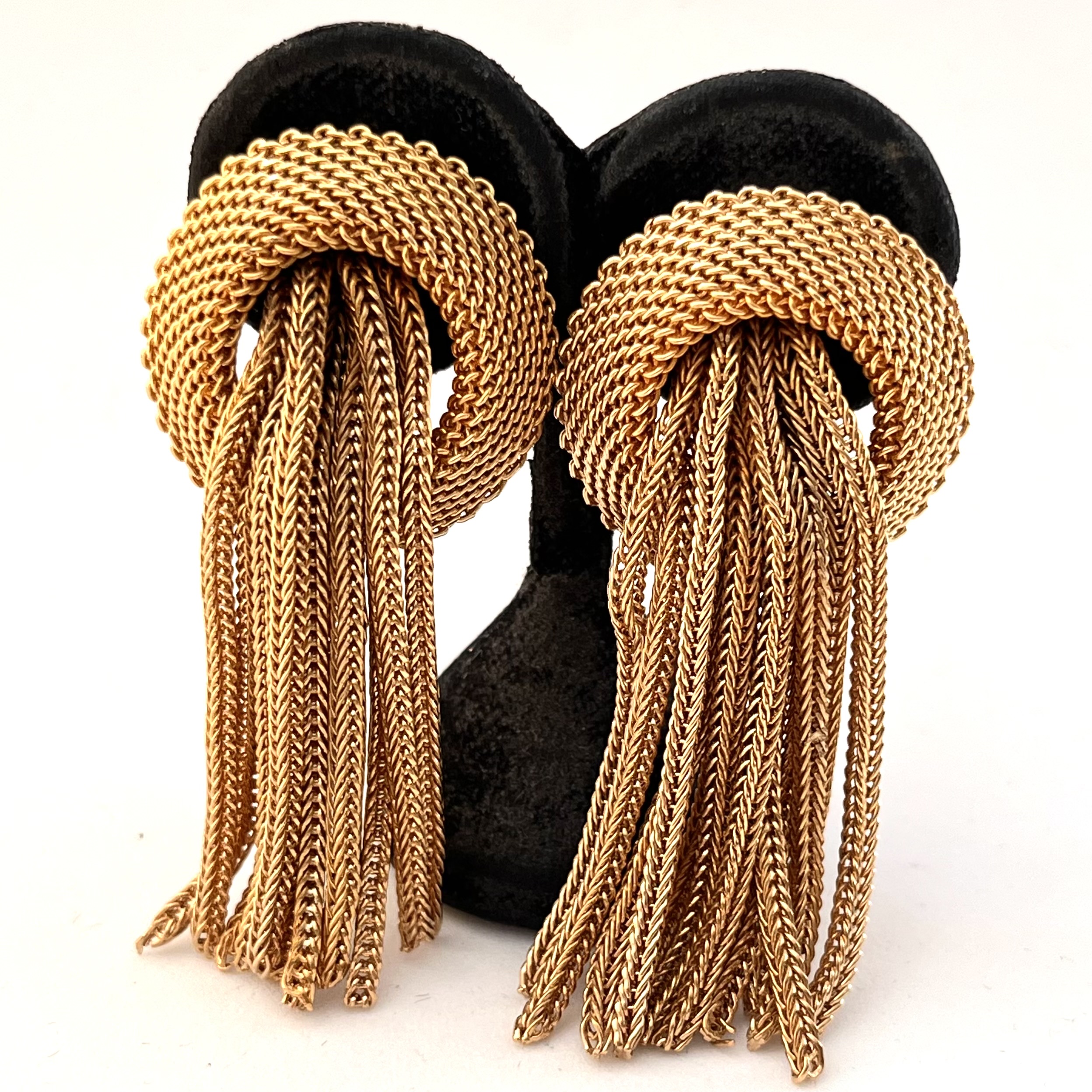 Tassel Earclips by Napier USA