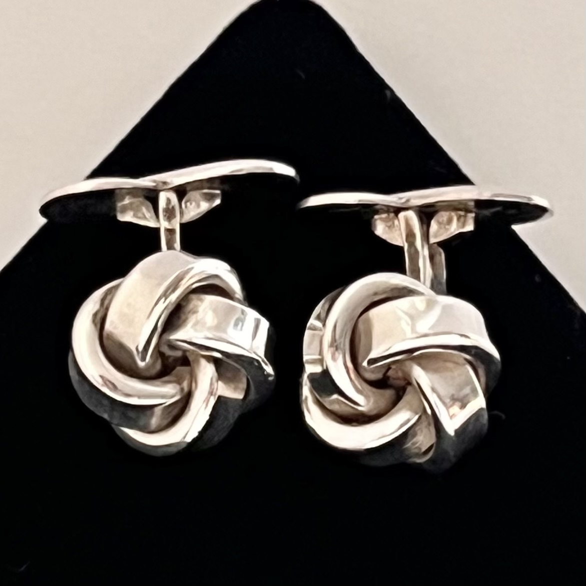 Manschettenknöpfe Silber