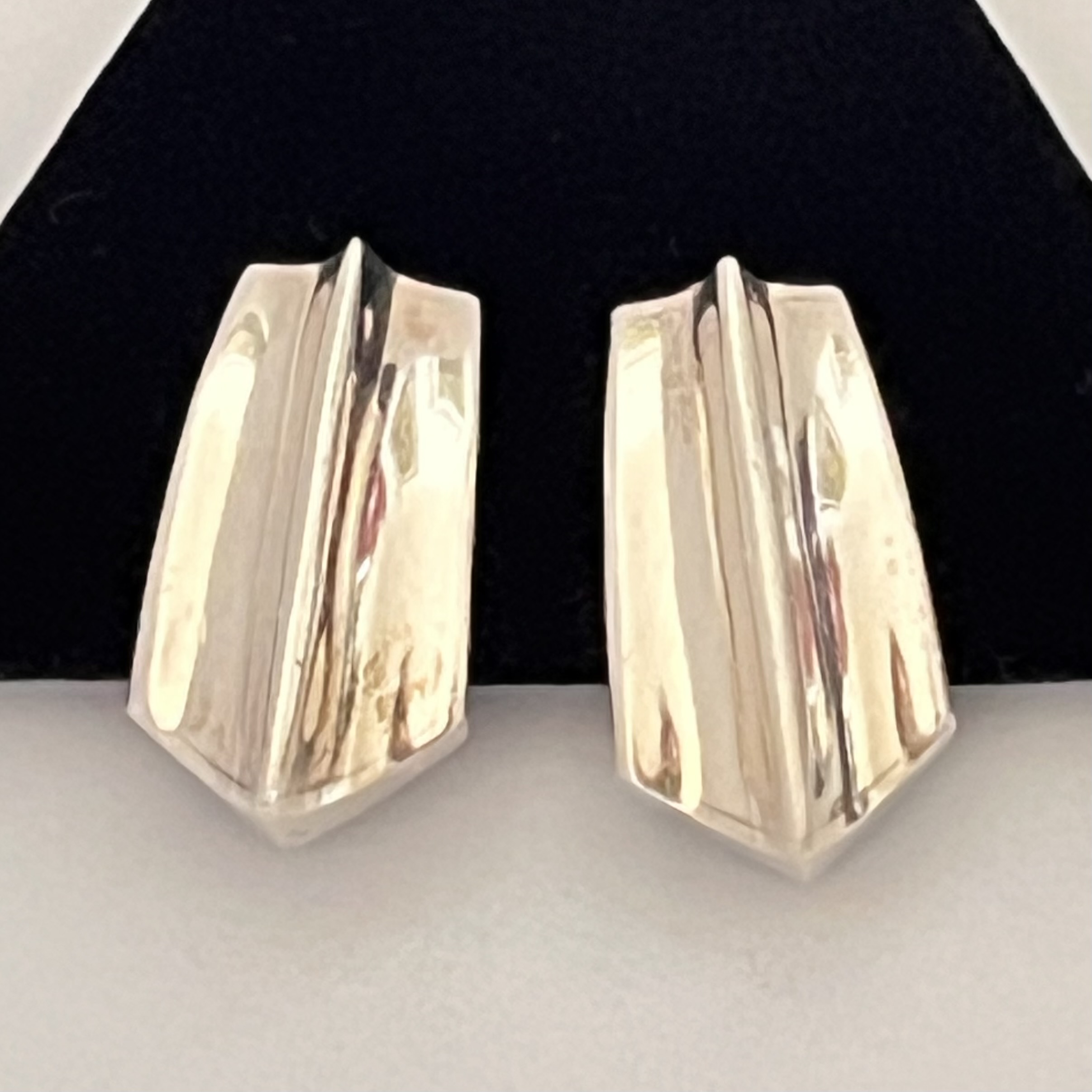 Vintage Ohrclips Sterlingsilber Mexiko