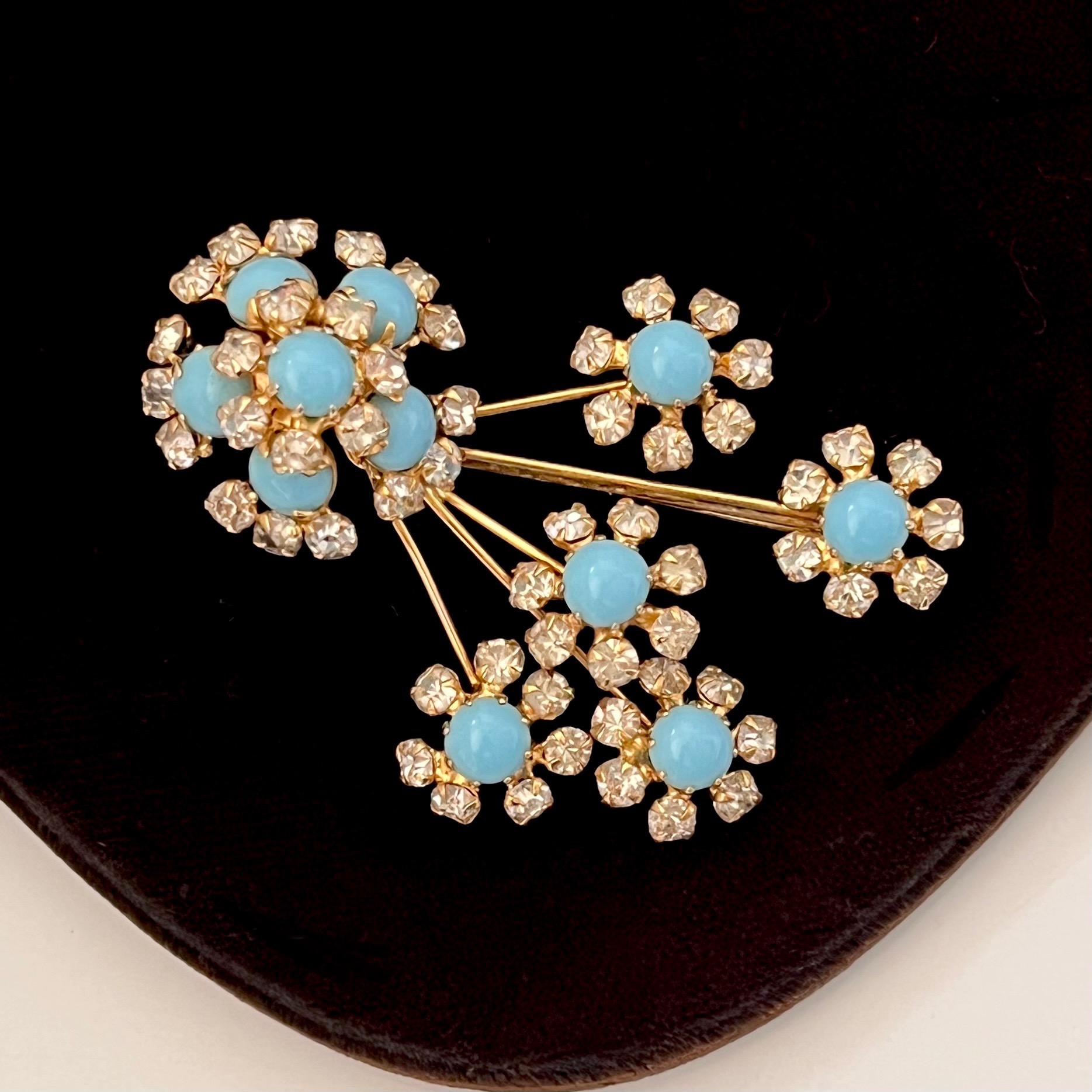 Vintage Brosche 1950er Jahre