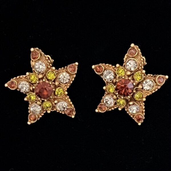 Seestern Ohrclips von Florenza USA