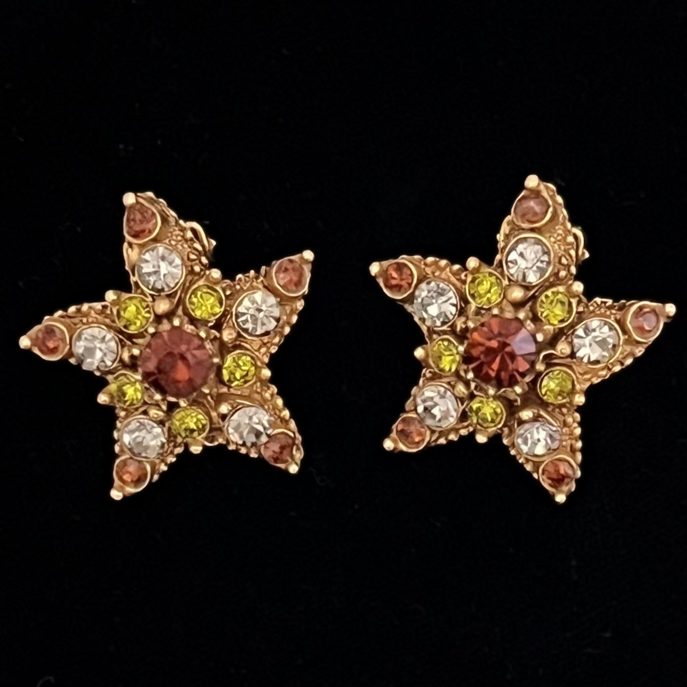 Seestern Ohrclips von Florenza USA