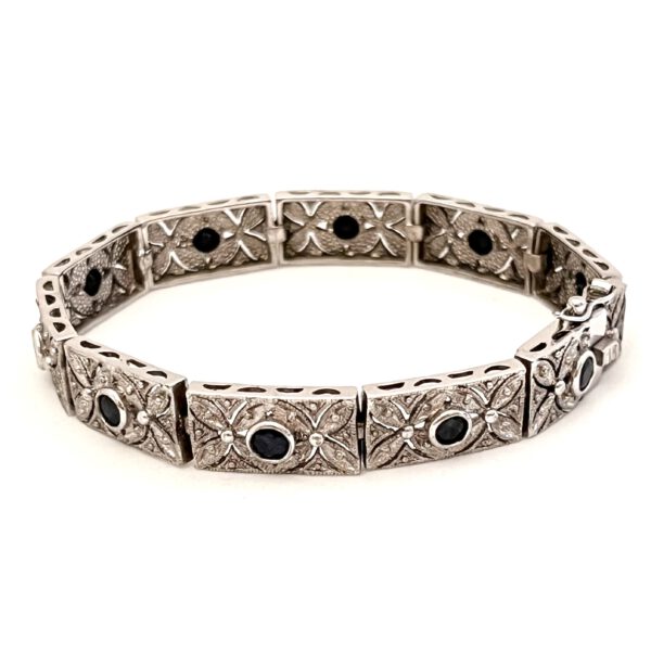 Silberarmband Art Deco