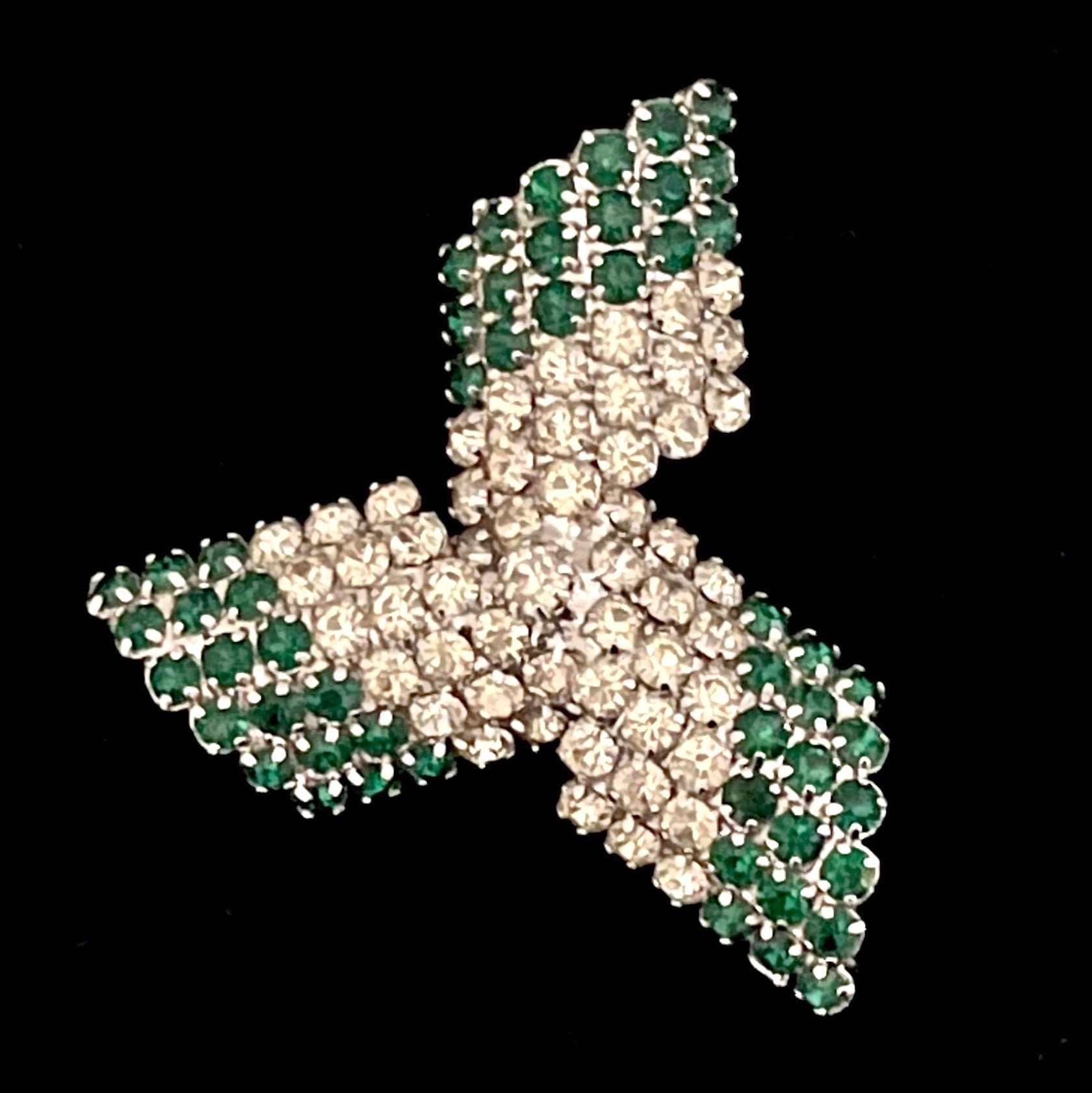 Strassbrosche von Kramer NY Vintage