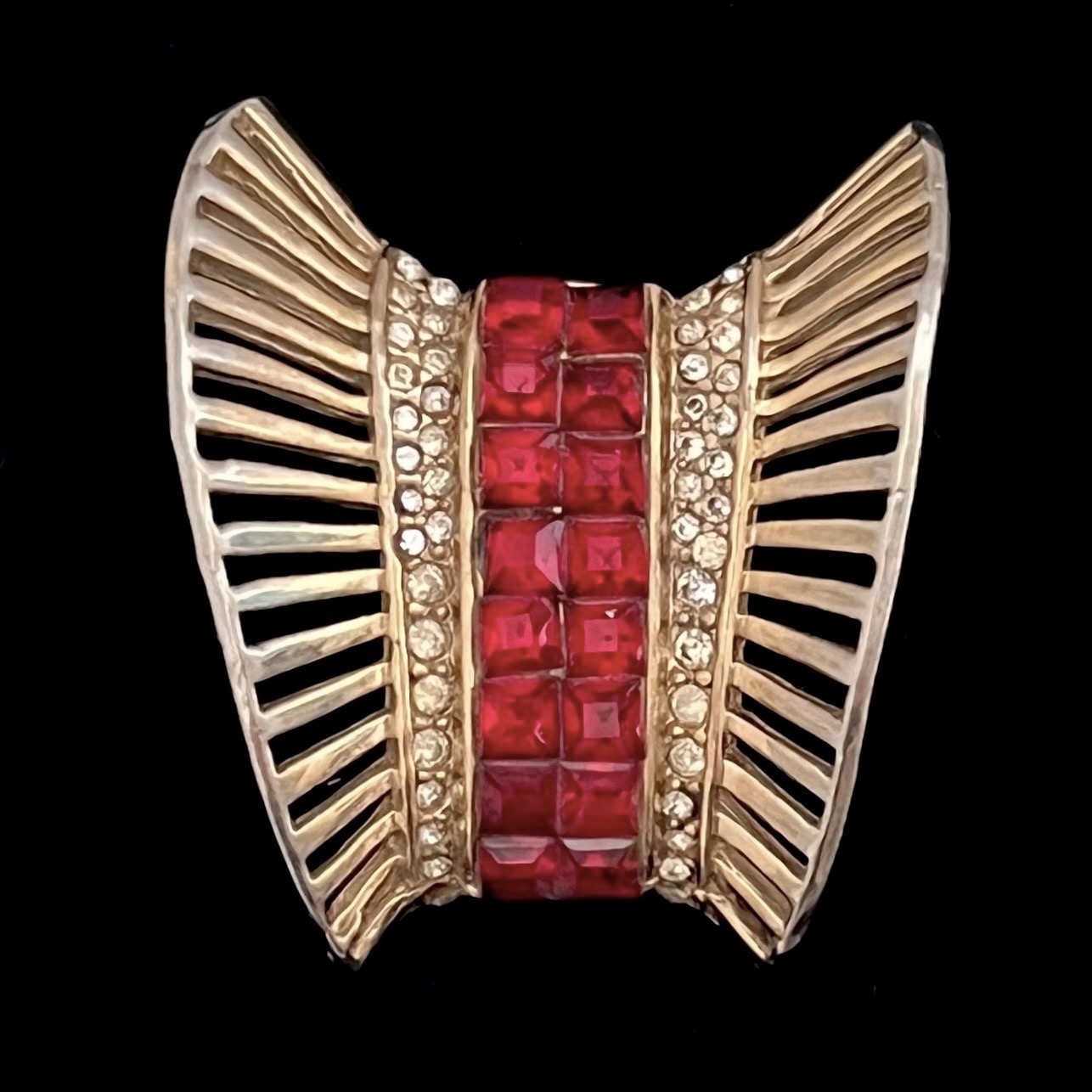 Clip/Brosche USA 1940er Jahre