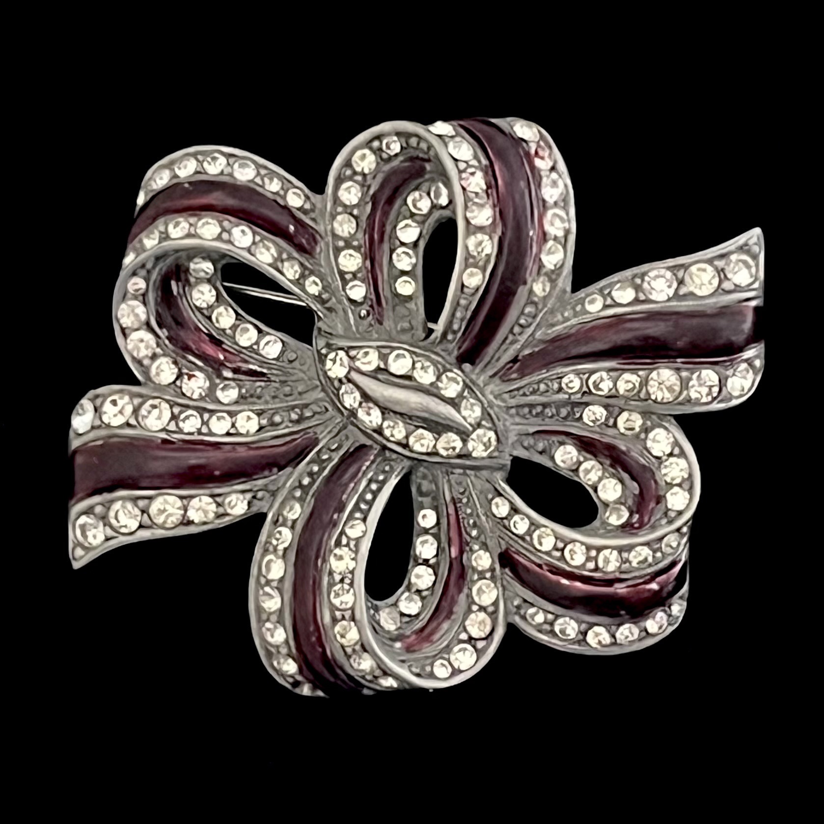 Alte Eisenberg Brosche