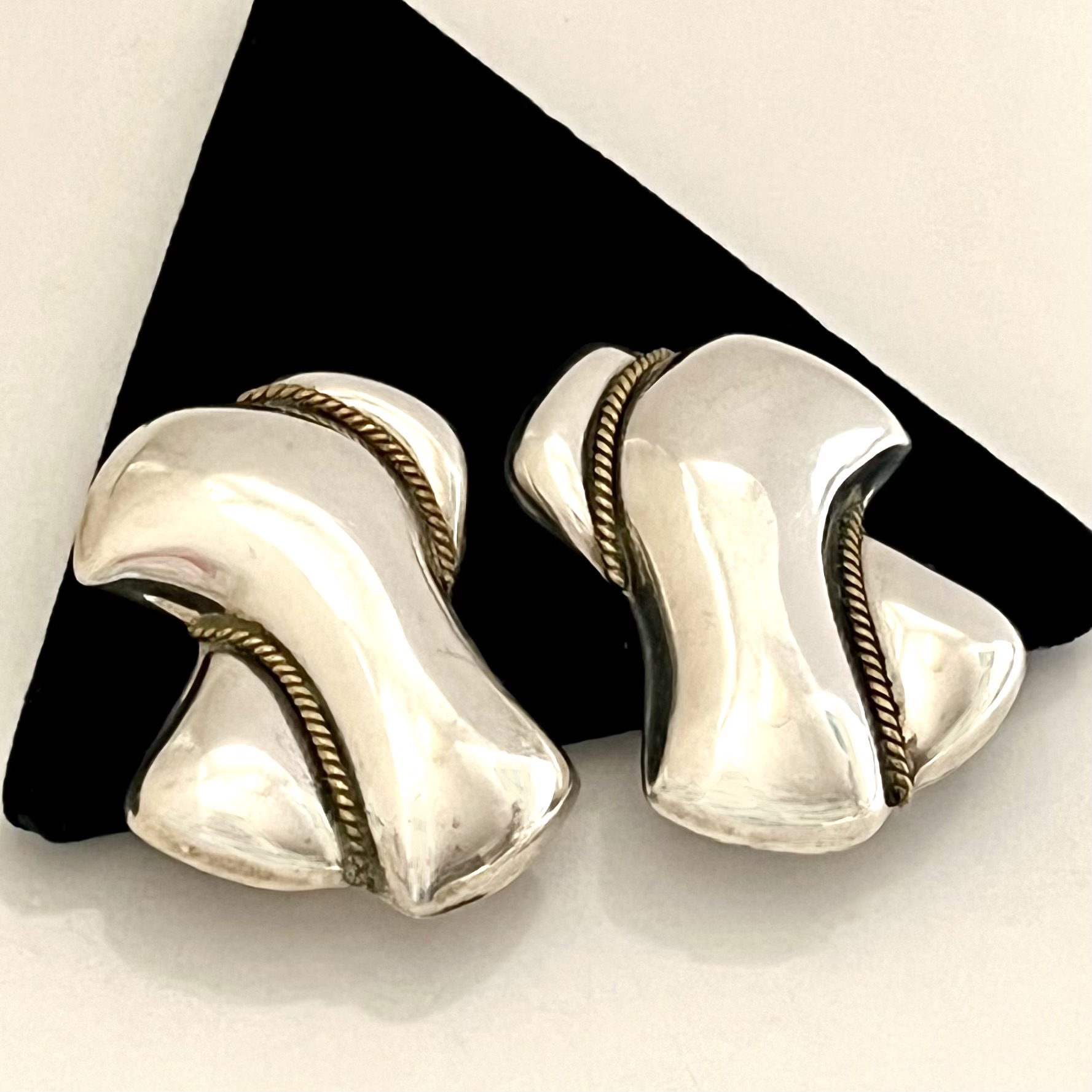 Ohrclips Sterlingsilber