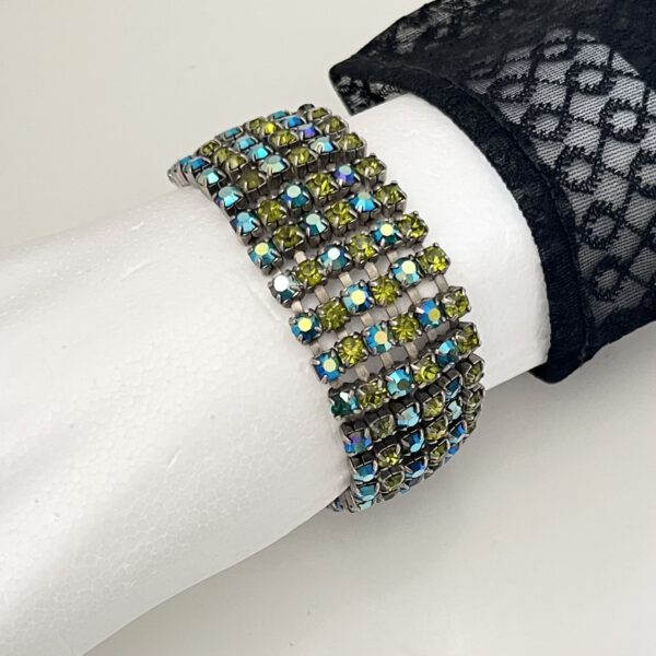 Vintage Strassarmband 1950er Jahre