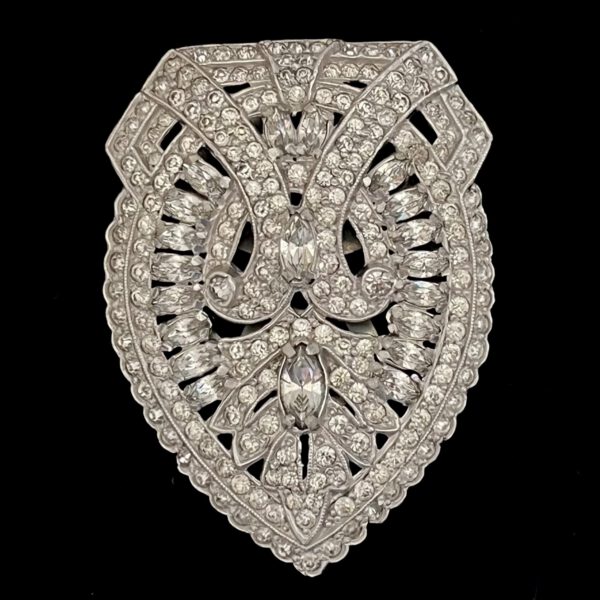 Art Deco Kleiderclip 1930er Jahre