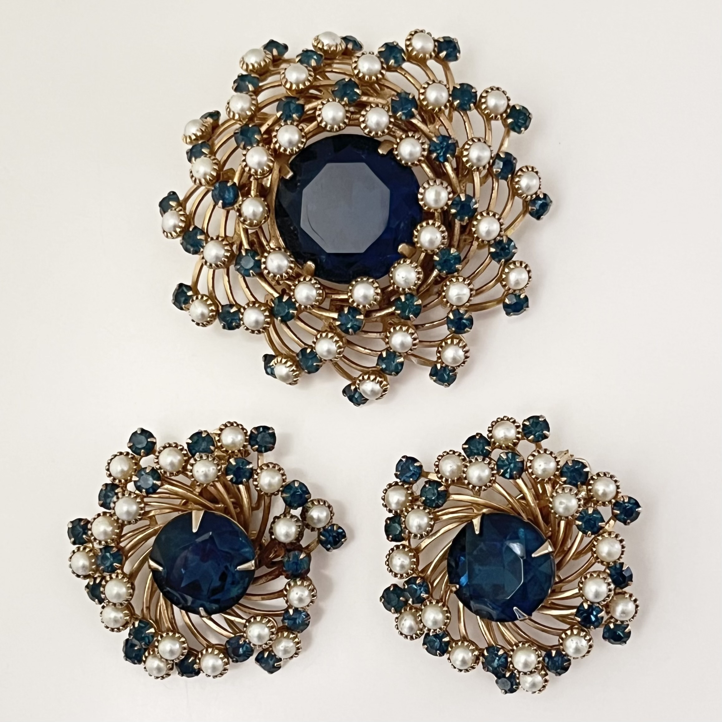 Judy Lee Brosche Ohrclips Set